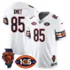 Mens Chicago Bears 1920 2025 The Chicago Bears Vapor Limited Jersey Cole Kmet Jersey White