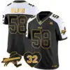 Mens Buffalo Bills OJ Simpson Patch Gold Vapor Limited Jersey Matt Milano Jersey Alternate