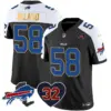 Mens Buffalo Bills OJ Simpson Patch Gold Trim Vapor Limited Jersey Matt Milano Jersey Black Alternate