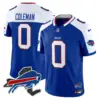 Mens Buffalo Bills New York Patch Vapor Limited Jersey V3 Keon Coleman Jersey Royal Alternate