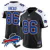 Mens Buffalo Bills New York Patch Vapor Limited Jersey V3 Dalton Kincaid Jersey Black Alternate