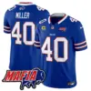 Mens Buffalo Bills 2024 Buffalo Bills Mafia Patch Vapor Limited Jersey Von Miller Jersey Royal