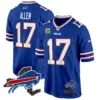 Mens Buffalo Bills New York Patch Game Jersey Josh Allen Jersey Royal