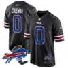 Mens Buffalo Bills New York Patch Game Jersey Keon Coleman Jersey Black