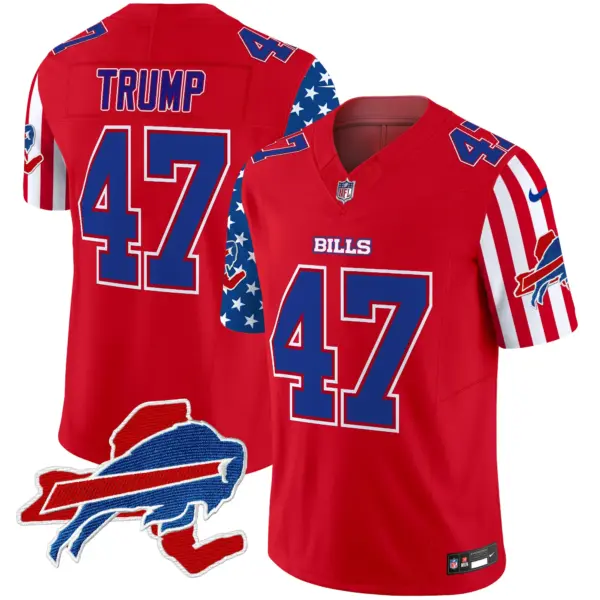 Mens Buffalo Bills American Style Vapor Limited Jersey Donald Trump Jersey Red