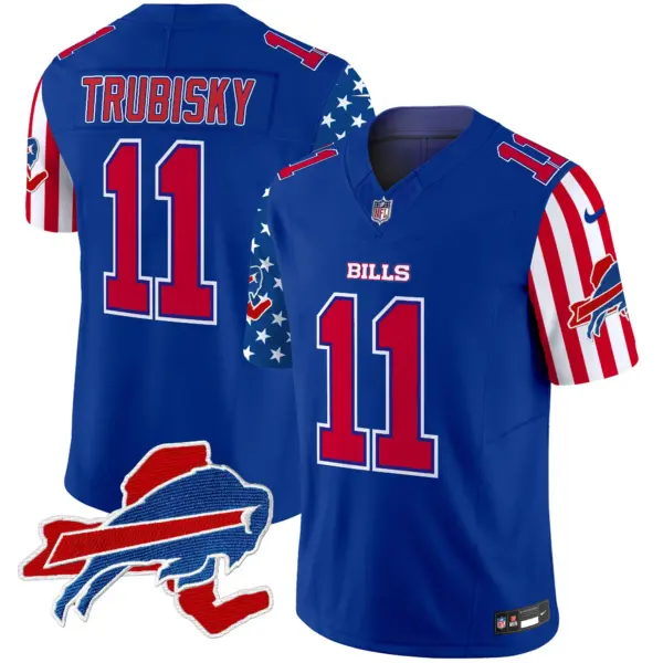 Mens Buffalo Bills American Style Vapor Limited Jersey Mitchell Trubisky Jersey Royal