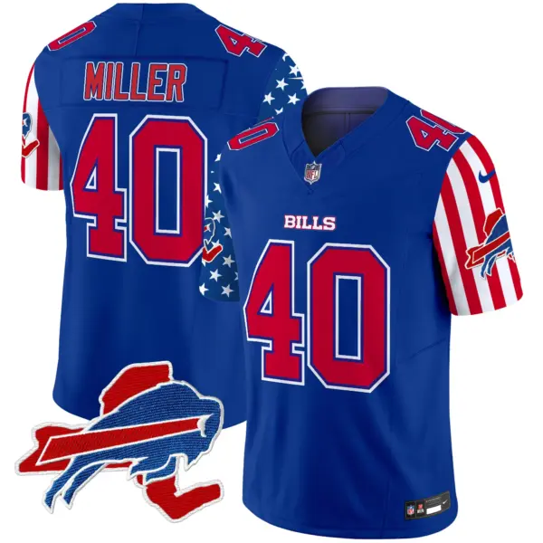 Mens Buffalo Bills American Style Vapor Limited Jersey Von Miller Jersey Royal