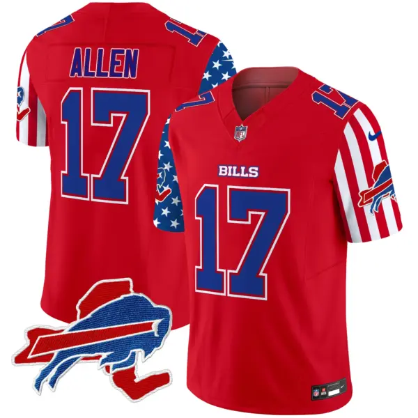 Mens Buffalo Bills American Style Vapor Limited Jersey Josh Allen Jersey Red
