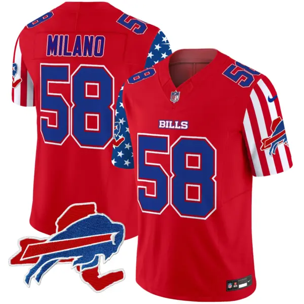 Mens Buffalo Bills American Style Vapor Limited Jersey Matt Milano Jersey Red
