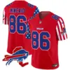 Mens Buffalo Bills American Style Vapor Limited Jersey Dalton Kincaid Jersey Red