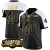 Mens Buffalo Bills 2023 AFC East Champions Patch Gold Vapor Jersey Von Miller Jersey Alternate
