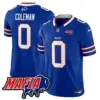 Mens Buffalo Bills 2024 Buffalo Bills Mafia Patch Vapor Limited Jersey Keon Coleman Jersey Royal