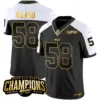Mens Buffalo Bills 2023 AFC East Champions Patch Gold Vapor Jersey Matt Milano Jersey Alternate