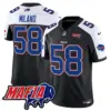 Mens Buffalo Bills 2024 Buffalo Bills Mafia Patch Vapor Limited Jersey Matt Milano Jersey Black Alternate