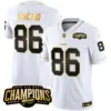 Mens Buffalo Bills 2023 AFC East Champions Patch Gold Vapor Jersey Dalton Kincaid Jersey White Gold