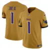 Mens Baltimore Ravens Special Vapor Limited Jersey V2 Joe D Jersey Gold