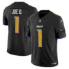 Mens Baltimore Ravens Special Vapor Limited Jersey V2 Joe D Jersey Black