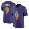 Mens Baltimore Ravens Special Vapor Limited Jersey V2 Justin Tucker Jersey Purple