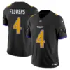 Mens Baltimore Ravens Special Vapor Limited Jersey V2 Zay Flowers Jersey Black