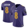 Mens Baltimore Ravens Special Vapor Limited Jersey V2 Lamar Jackson Jersey Purple