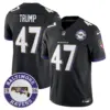 Mens Baltimore Ravens Maryland Patch Vapor Limited Jersey Est 1996 Patch Donald Trump Jersey Black