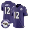 Mens Baltimore Ravens Maryland Patch Vapor Limited Jersey Est 1996 Patch Jacoby Jones Jersey Purple