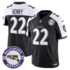 Mens Baltimore Ravens Maryland Patch Vapor Limited Jersey Est 1996 Patch Derrick Henry Jersey Black Alternate