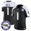 Mens Baltimore Ravens Maryland Patch Vapor Limited Jersey Est 1996 Patch Joe D Jersey Black Alternate