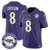Mens Baltimore Ravens Maryland Patch Vapor Limited Jersey Est 1996 Patch Lamar Jaclson Jersey Purple