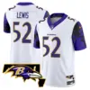 Mens Baltimore Ravens Maryland Flag Map Patch Vapor Limited Jersey Ray Lewis Jersey White