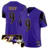 Mens Baltimore Ravens Maryland Flag Map Patch Vapor Limited Jersey Justin Tucker Jersey Purple Limited