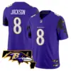 Mens Baltimore Ravens Maryland Flag Map Patch Vapor Limited Jersey Lamar Jackson Jersey Purple