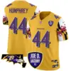 Mens Baltimore Ravens Joe D Jacoby Patch Vapor Limited Jersey V2 Marlon Humphrey Jersey Gold