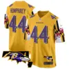 Mens Baltimore Ravens Maryland Flag Game Jersey Marlon Humphrey Jersey Gold