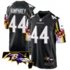 Mens Baltimore Ravens Maryland Flag Game Jersey Marlon Humphrey Jersey Black