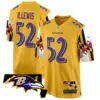 Mens Baltimore Ravens Maryland Flag Game Jersey Ray Lewis Jersey Gold