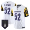 Mens Baltimore Ravens City Edition Patch Vapor Limited Jersey Ray Lewis Jersey White