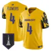 Mens Baltimore Ravens City Edition Patch Vapor Limited Jersey Zay Flowers Jersey Gold