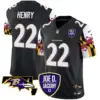 Mens Baltimore Ravens Joe D Jacoby Patch Vapor Limited Jersey V2 Derrick Henry Jersey Black