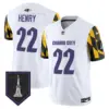 Mens Baltimore Ravens City Edition Patch Vapor Limited Jersey Derrick Henry Jersey White