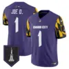 Mens Baltimore Ravens City Edition Patch Vapor Limited Jersey Joe D Jersey Purple