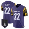 Mens Baltimore Ravens City Edition Patch Vapor Limited Jersey Derrick Henry Jersey Purple