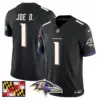 Mens Baltimore Ravens 2024 Maryland Flag Vapor Limited Jersey Joe D Jersey Black
