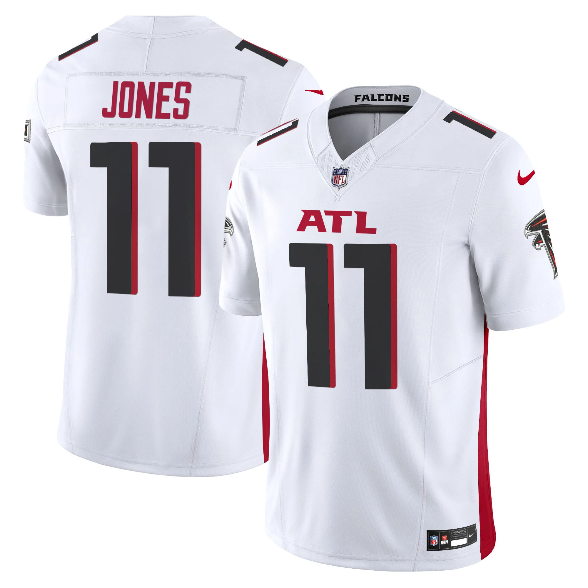 Mens Atlanta Falcons 2024 Vapor Limited Jersey Julio Jones Jersey White