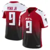 Mens Atlanta Falcons 2024 Vapor Limited Jersey Michael Penix Jr Jersey Red Alternate
