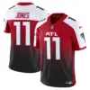 Mens Atlanta Falcons 2024 Vapor Limited Jersey Julio Jones Jersey Red Alternate