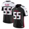 Mens Atlanta Falcons 2024 Vapor Limited Jersey Kaden Elliss Jersey Black Alternate