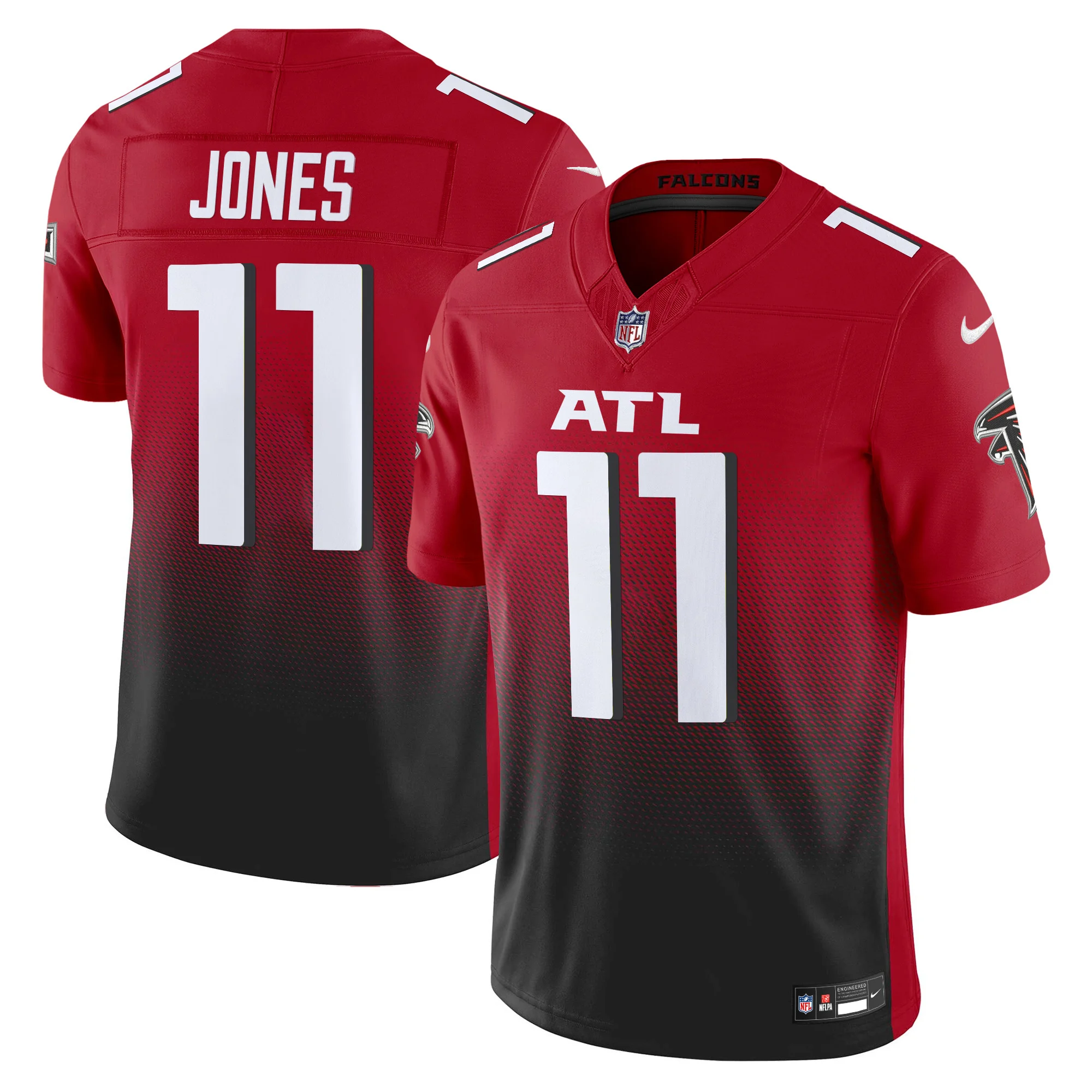 Mens Atlanta Falcons 2024 Vapor Limited Jersey Julio Jones Jersey Red