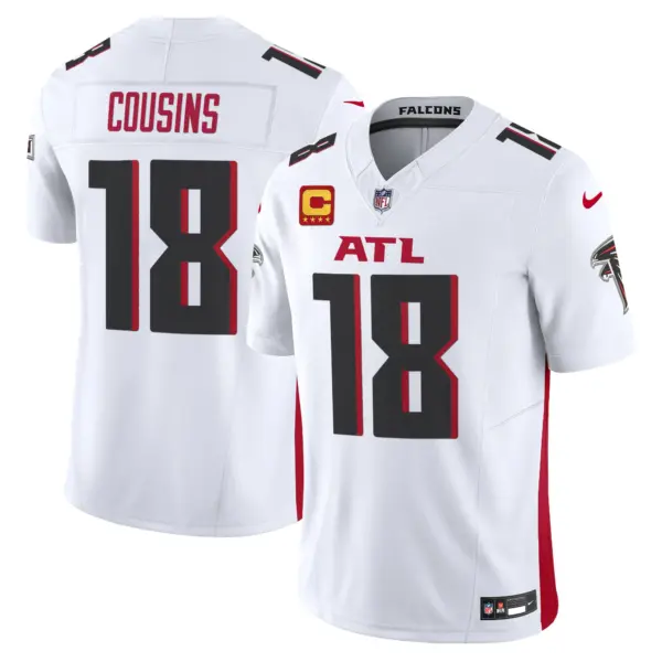 Mens Atlanta Falcons 2024 Vapor Limited Jersey Kirk Cousins Jersey White