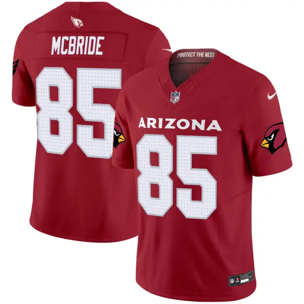 Mens Arizona Cardinals 2024 Vapor Limited Jersey Trey Mcbride Jersey Red